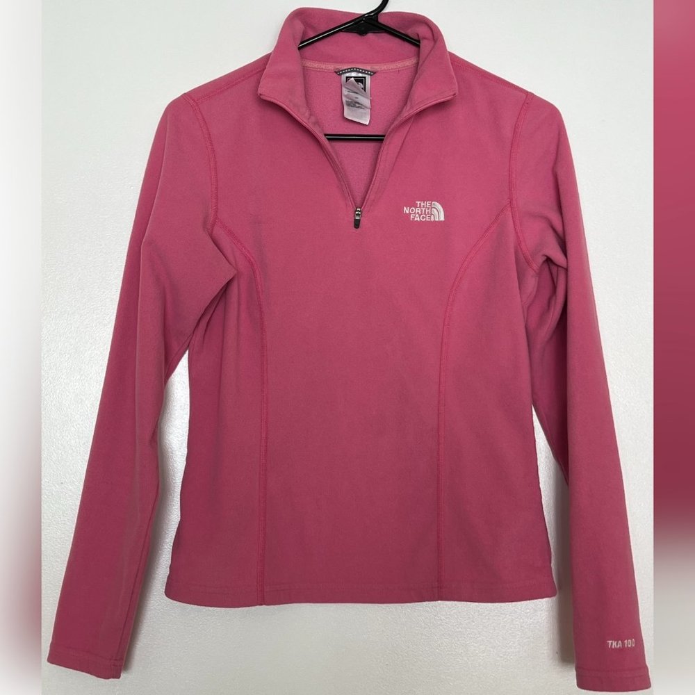 The North Face TKA100 Fleece Pullover Women's XS half-zip